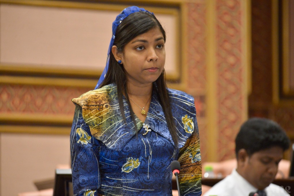 Parliament member Ms Rozaina