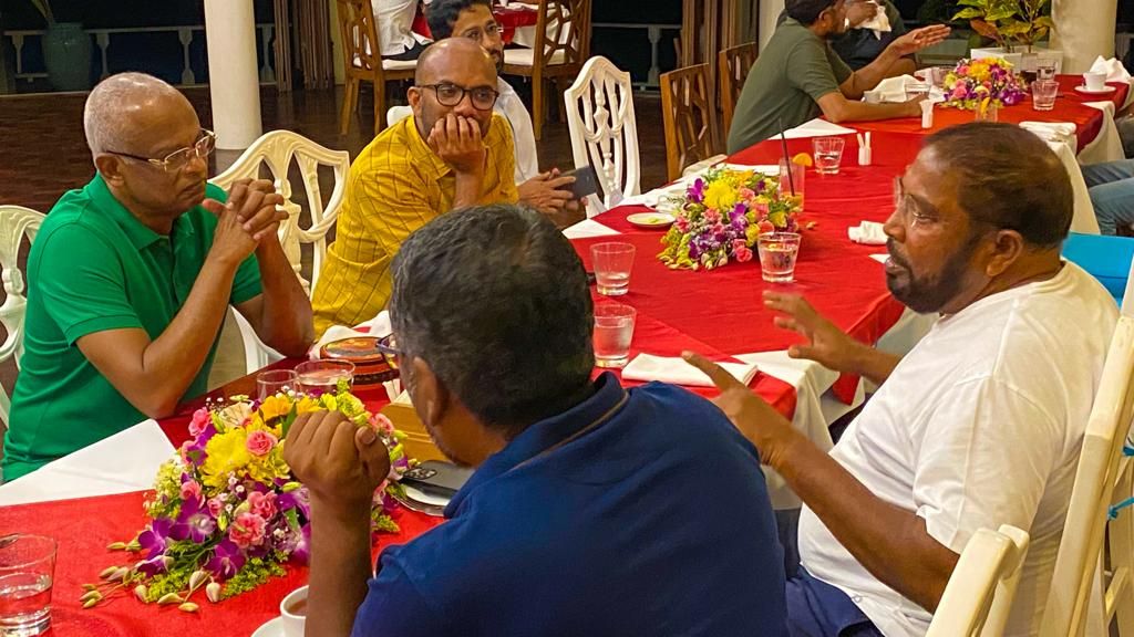 ރައީސް ސޯލިހު ގާސިމް އިބްރާހިމާއި ބައްދަލުކުރައްވައިފި