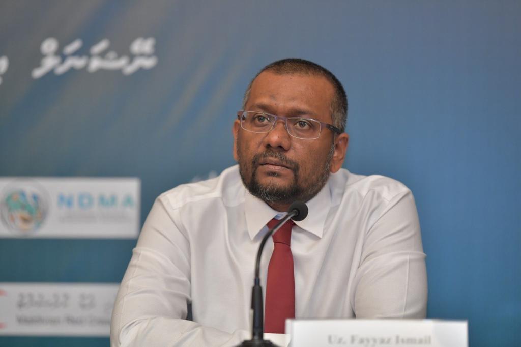 Economic Minister Mr Fayyaaz Ismail