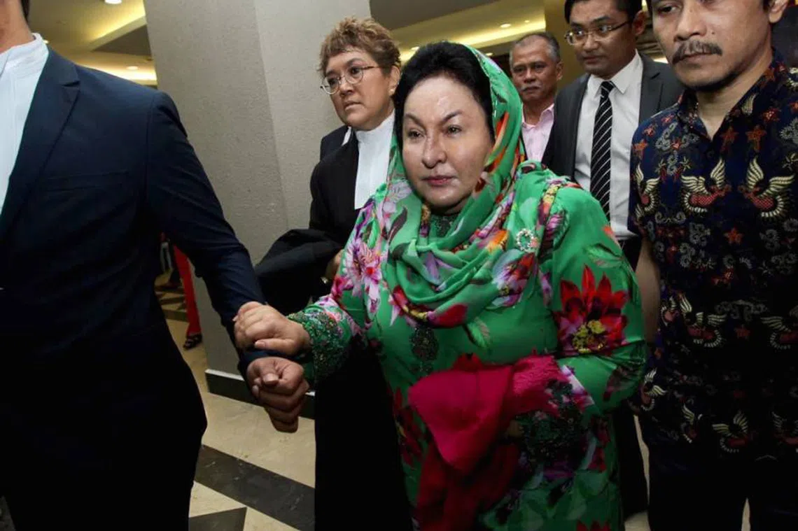 Malaysia drops appeal against Rosmah Mansor’s acquittal in money laundering case
