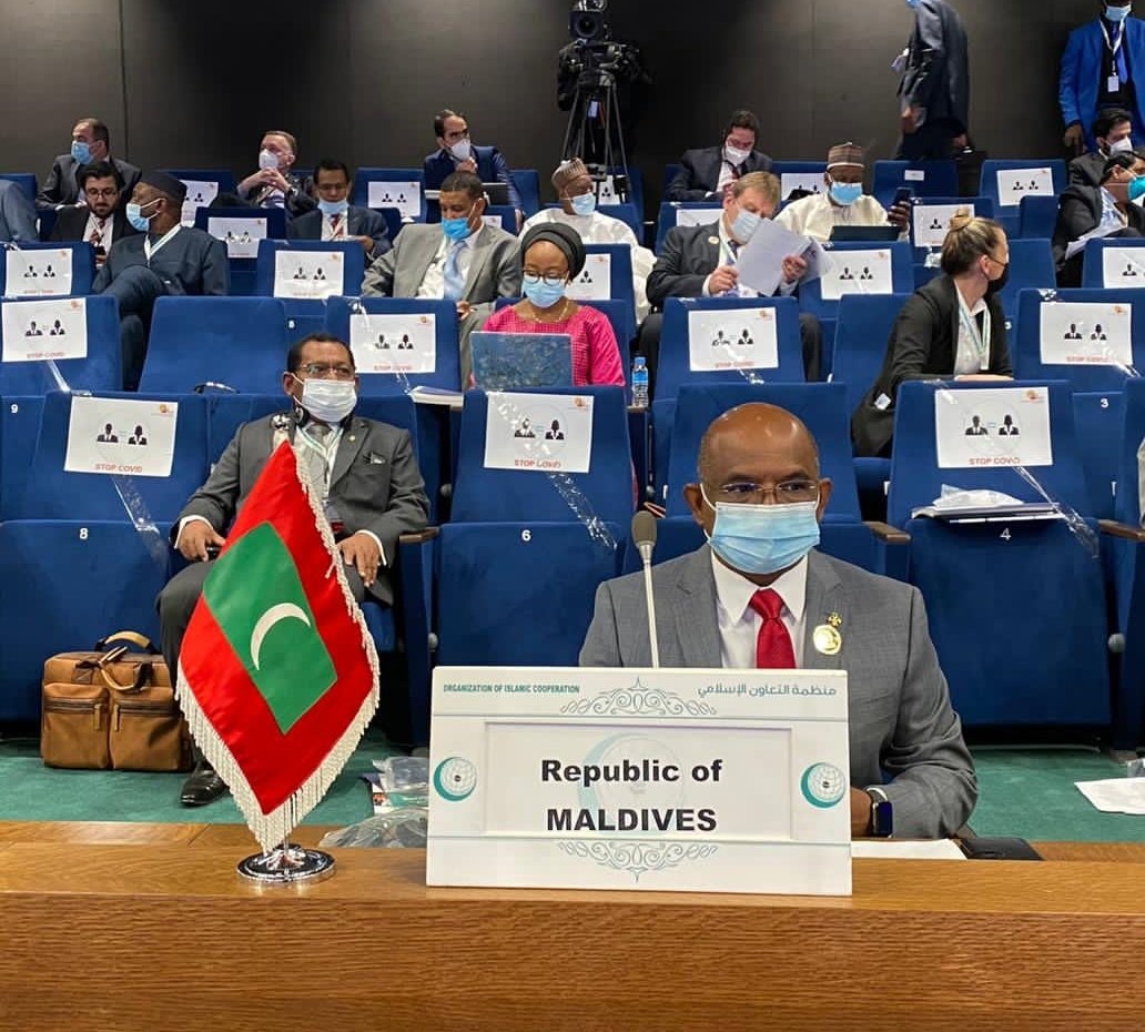 Minister Shahid participating in the 47th Council of Foreign Ministers Meeting of the Organization of Islamic Cooperation (OIC).