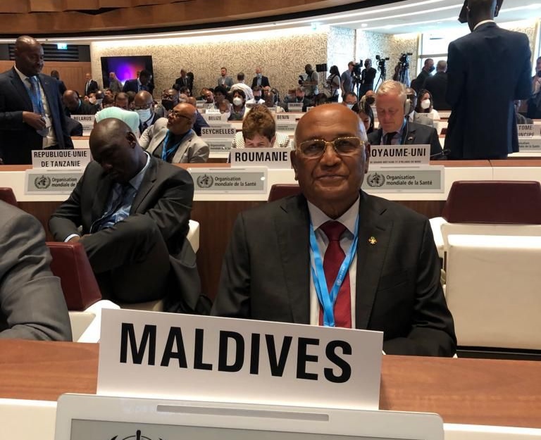 ދުނިޔޭގެ ސިއްހަތު ޖަމިއްޔާގެ 75 ވަނަ ވަރލްޑް ހެލްތު އެސެމްބްލީ ފަށައިފި