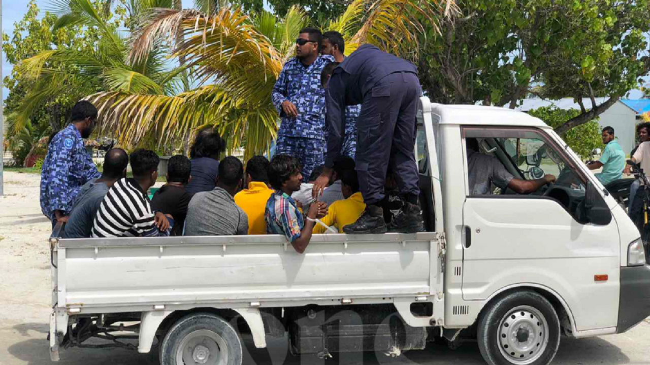 ބޮޑުފިނޮޅުގައި ހަމަނުޖެހުން ހިންގުމާއި ގުޅިގެން ހައްޔަރުކުރި ބައެއް ބިދޭސީން