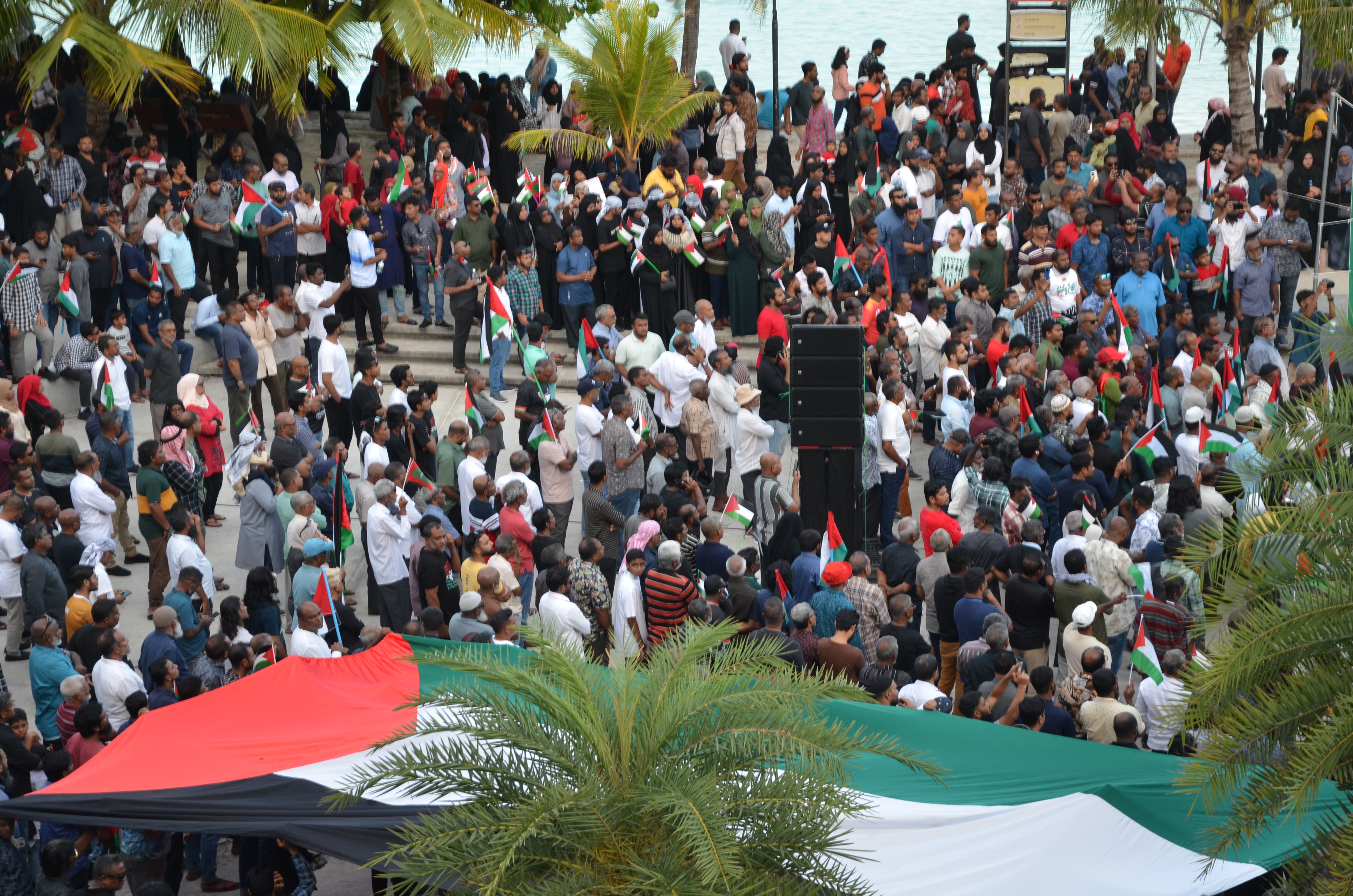 Maldives standing with Palestine Event held at capital Male'.