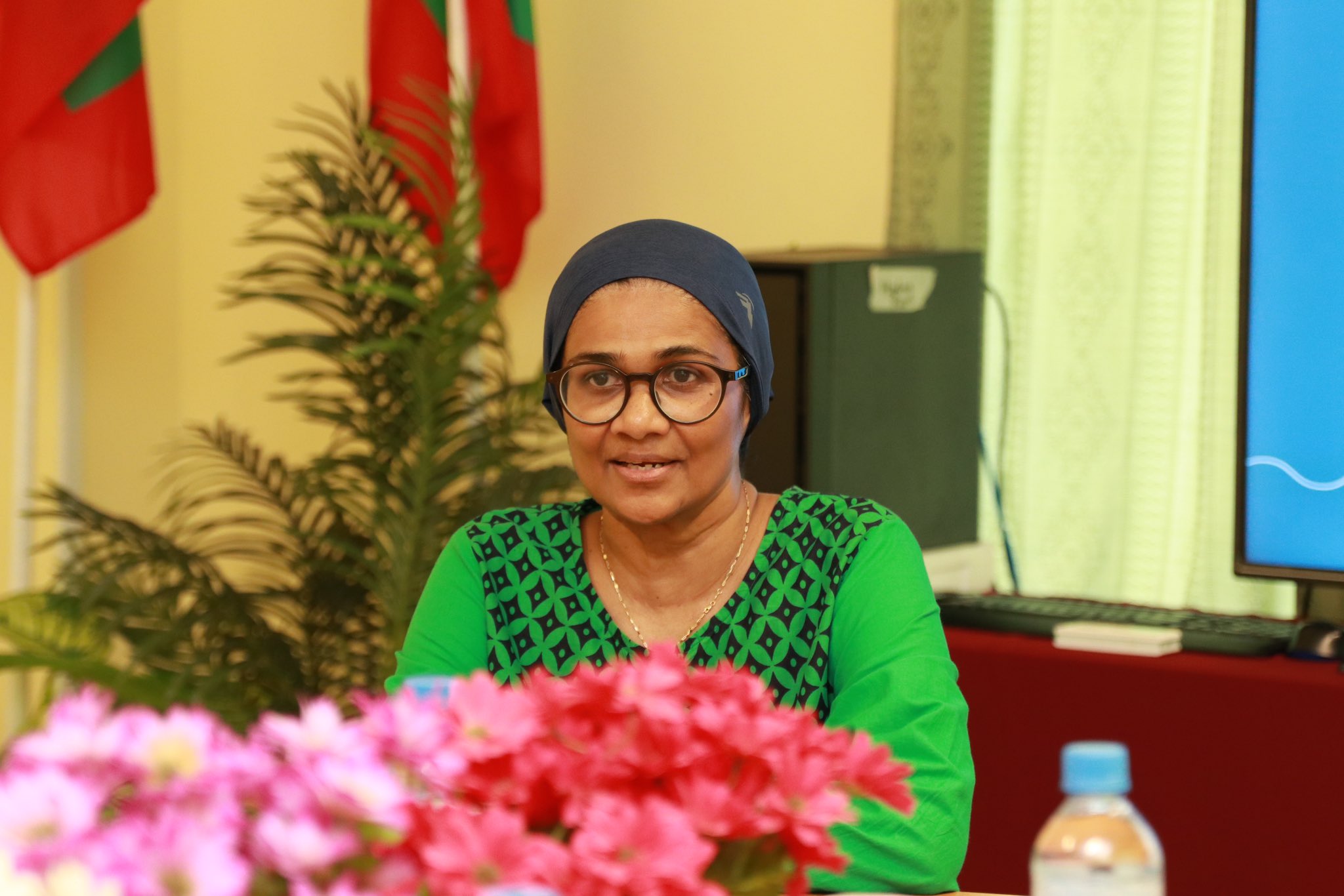 ހަޔަރ އެޑިއުކޭޝަން މިނިސްޓަރ ޑރ.މަރްޔަމް މާރިޔާ