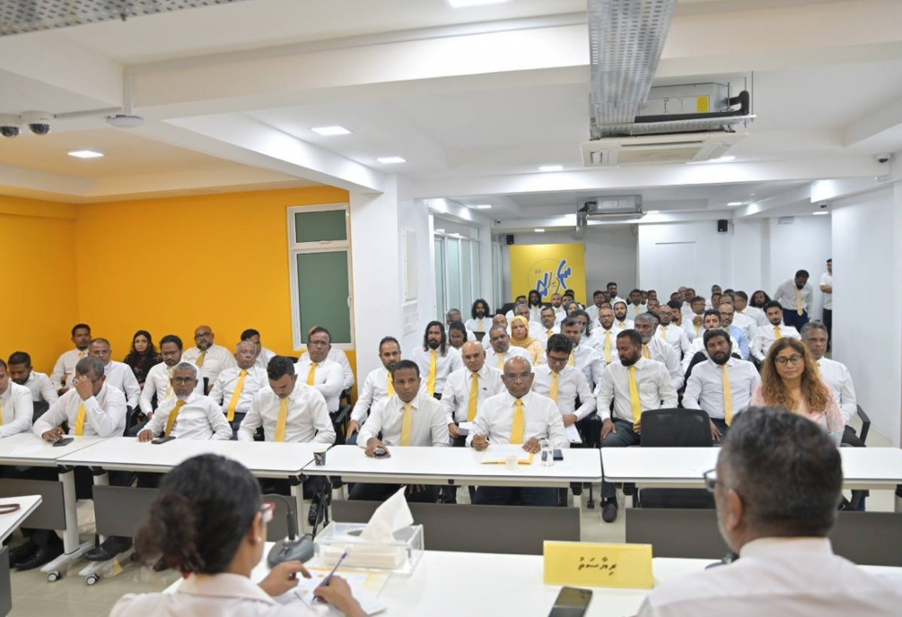 އެމްޑީޕީގެ ޗެއާޕާސަންގެ މަސްއޫލިއްޔަތު އަދާކުރާނެ ފަރާތެއް ކަނޑައެޅުން ގައުމީ މަޖިލީހަށް