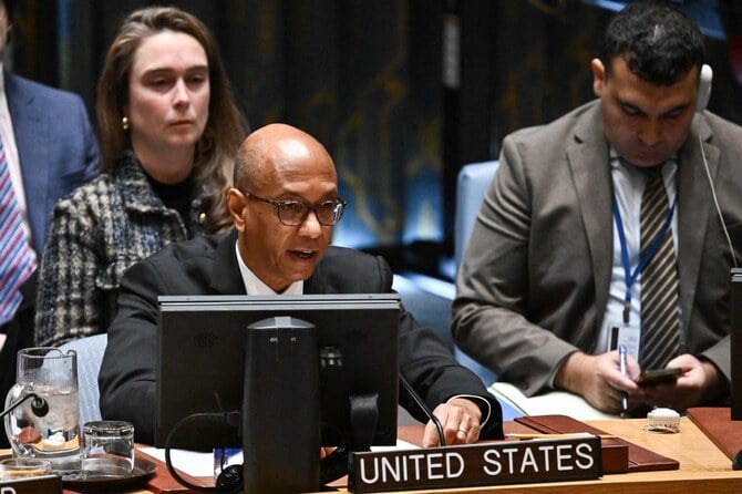 US vetoes UN resolution calling for ceasefire in Gaza