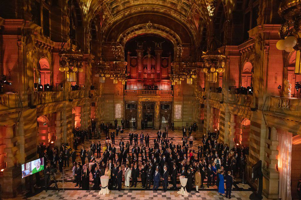 ކޮޕް 26: ސަމިޓްގެ ހަވާސާގައި ވެރިންގެ ޝަރަފުގައި ބޭއްވި ޙަފްލާގައި ރައީސް ބައިވެރިވެވަޑައިގެންފި