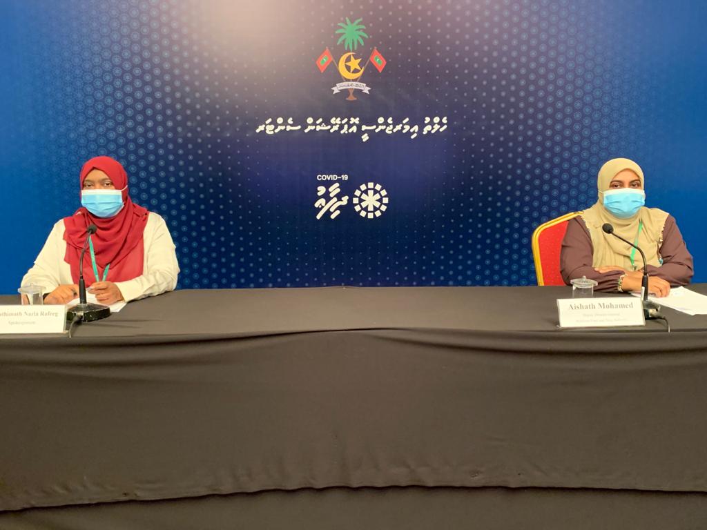 The press conference held by the Health Emergency Operation Center (HEOC).