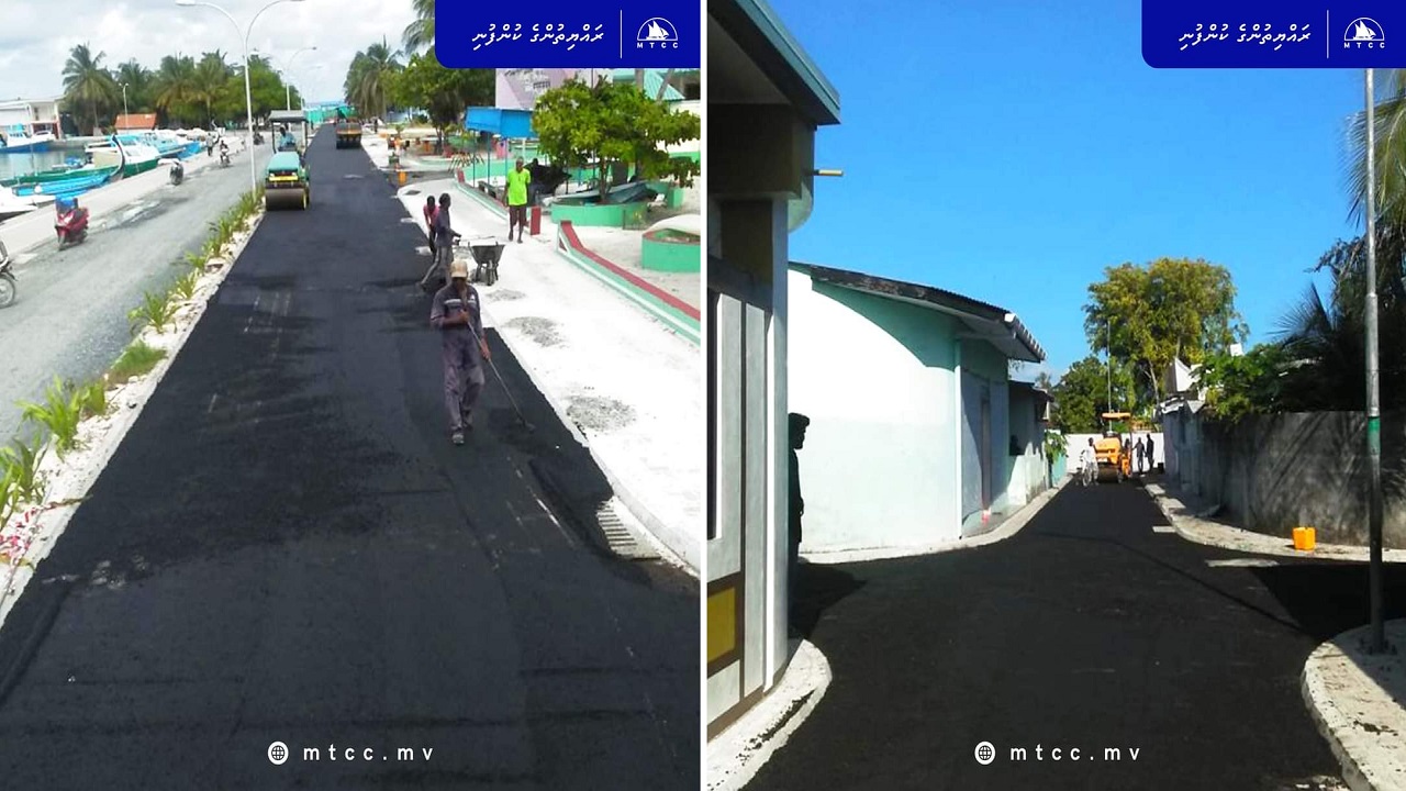 ބ. އޭދަފުށީ މަގުތައް ހެދުމުގެ މަޝްރޫޢު (ފޮޓޯ: ސޯޝަލް މީޑިއާ)