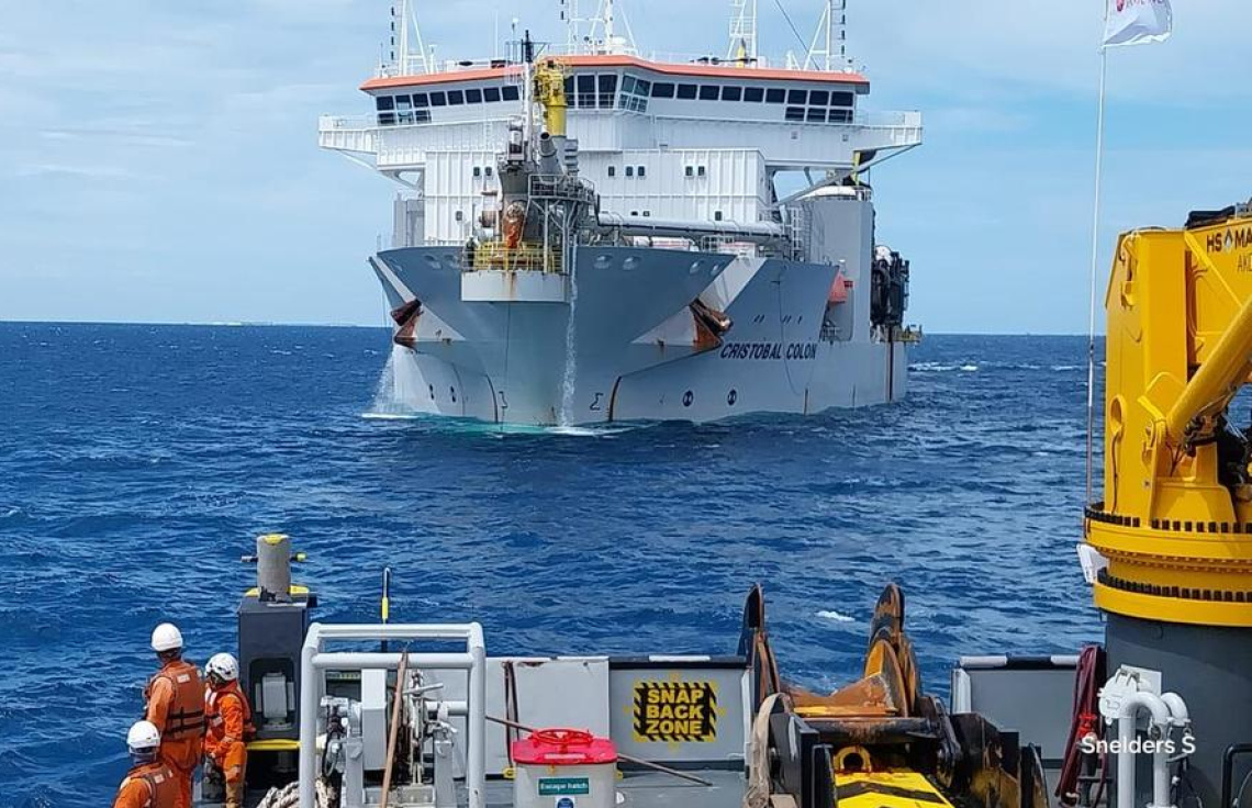 ދުނިޔޭގެ އެންމެ ބޮޑު އެއް ޑްރެޖަރު ރަސްމާލެއަށް؛ ބިން ހިއްކުން 3 ގުނަ އަވަސްކޮށްފި