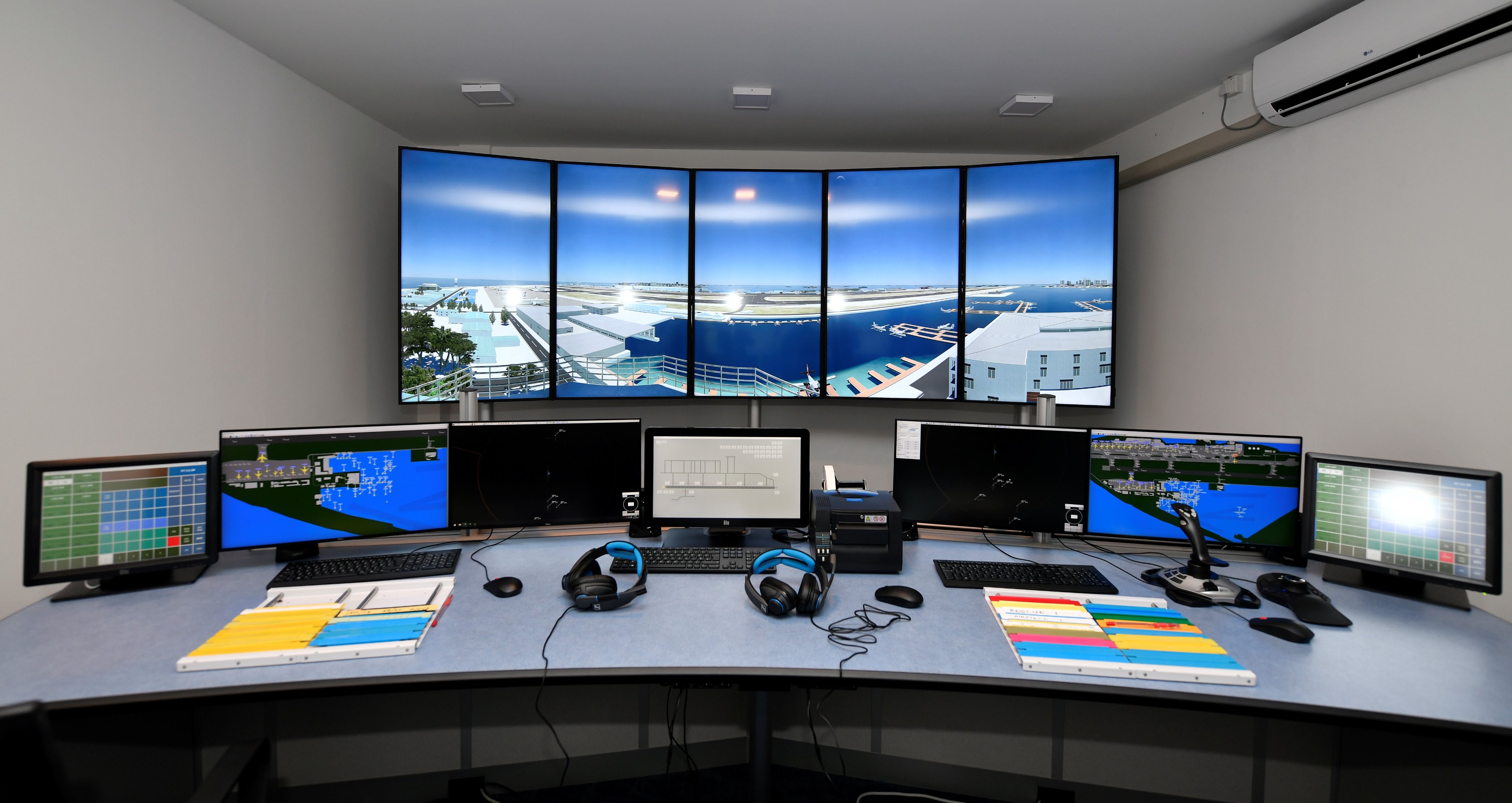 ރާއްޖޭގައި ފުރަތަމަ ފަހަރަށް އޭޓީސީ ޓަވަރ ސިމިއުލޭޓަރެއް ގާއިމުކޮށްފި