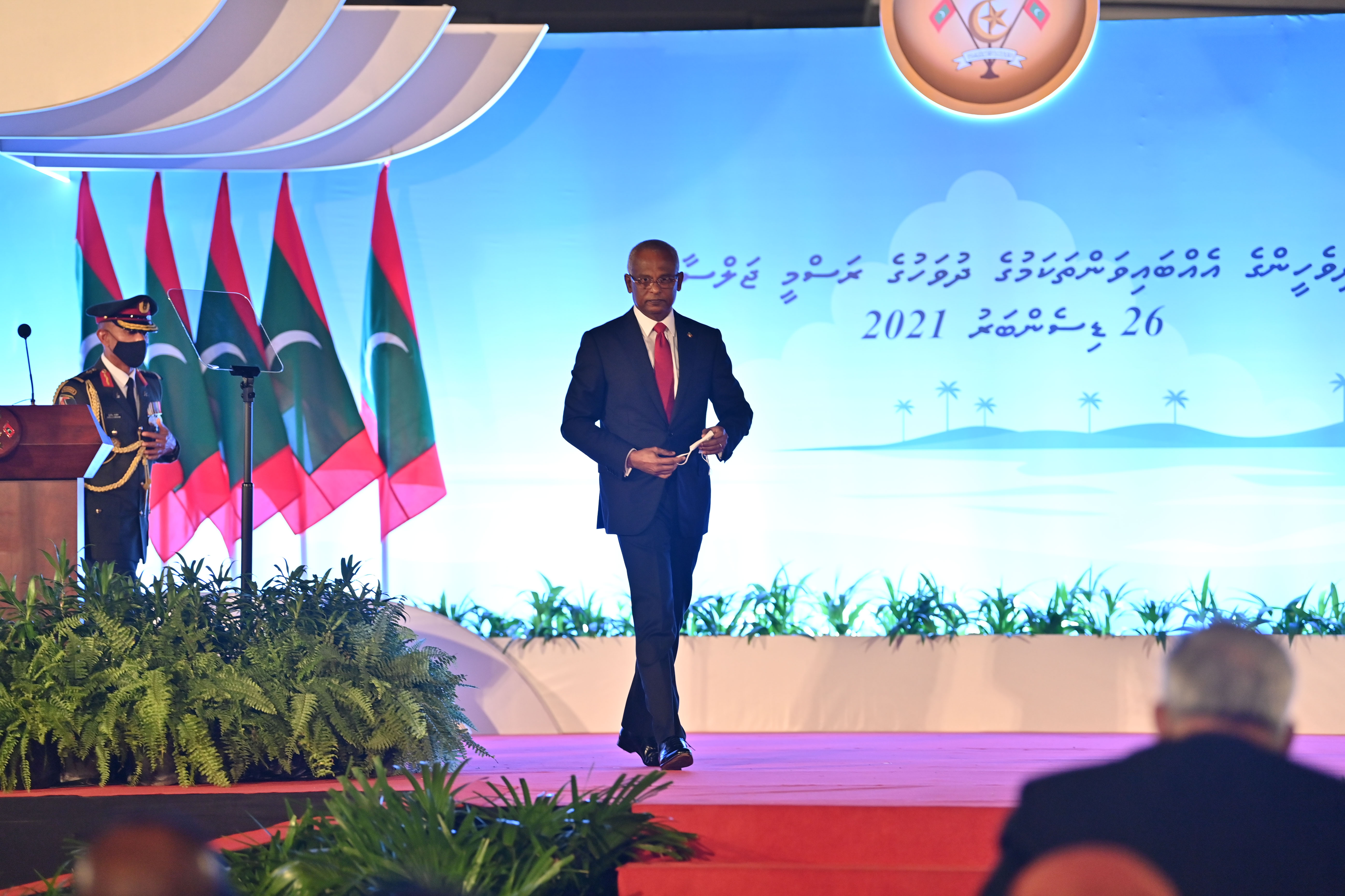 އުމަރު ޒާހިރުގެ ނަންފުޅަށް ނިސްބަތްވާ ބިނާއެއް ހުރުން މުހިއްމު: ރައީސް