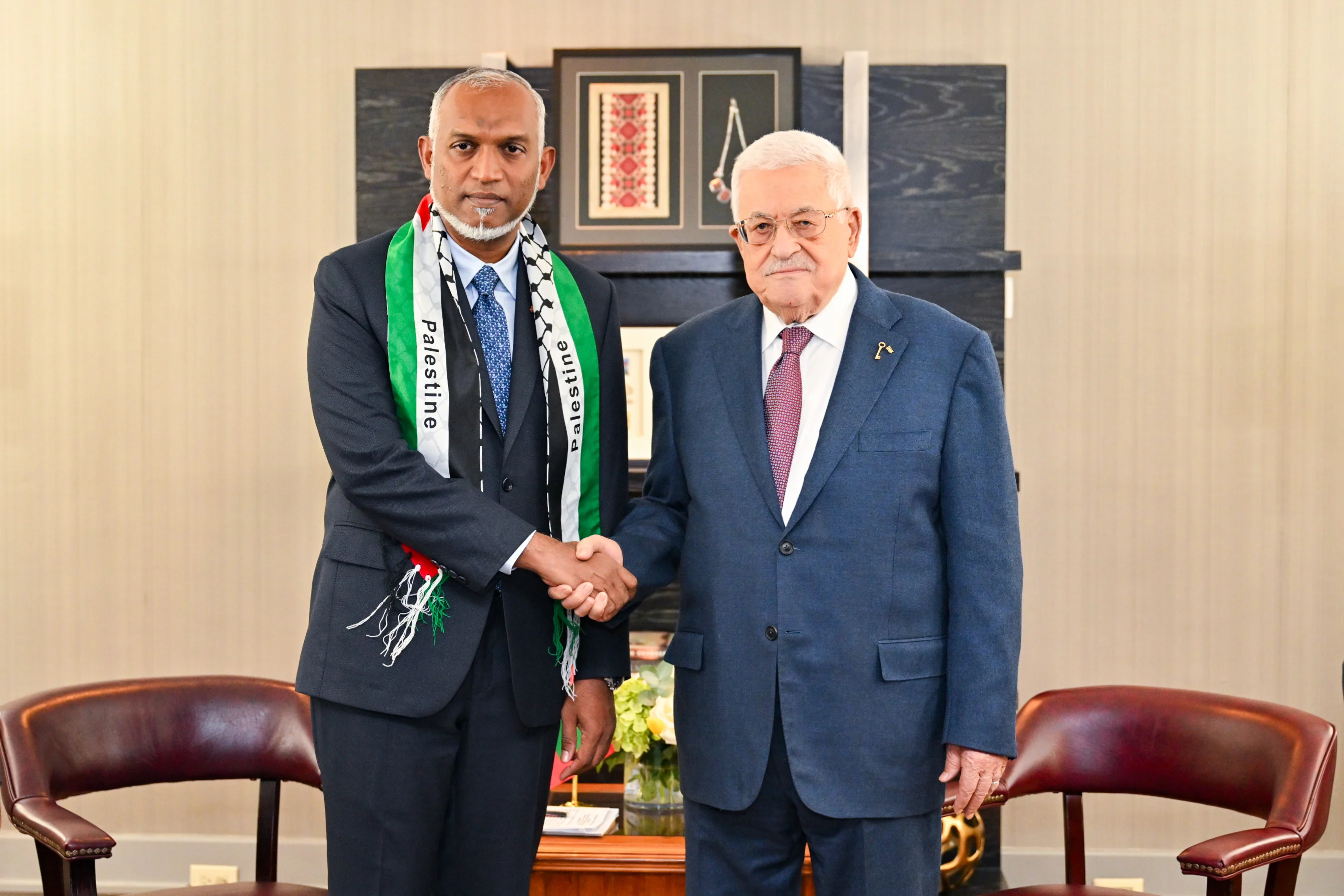 Maldives stands against Palestinian eviction from Gaza: President