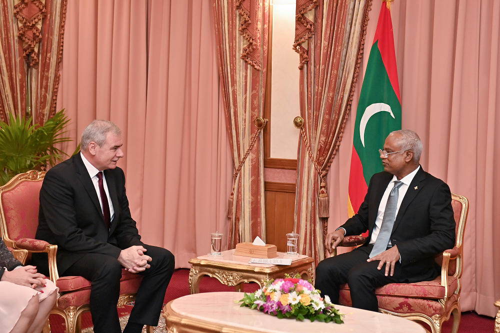 The new Hungarian Ambassador meets with President Solih