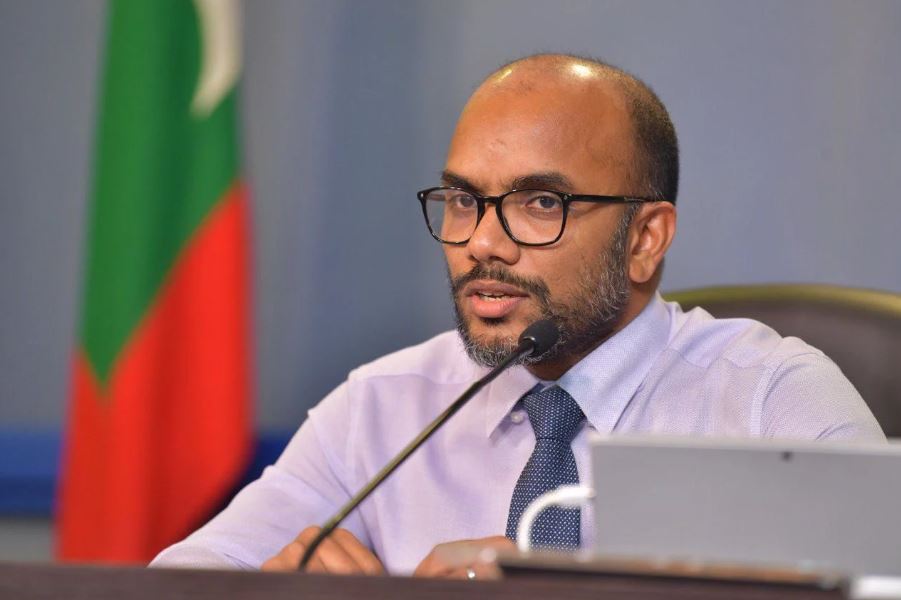 Finance Minister Ibrahim Ameer.