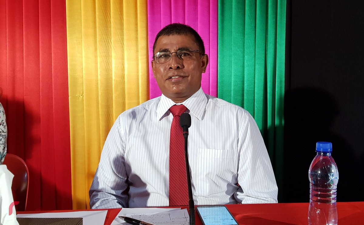 ޓޫރިޒަމް މިނިސްޓަރ ޑރ. ޢަބުދު ﷲ މައުސޫމް