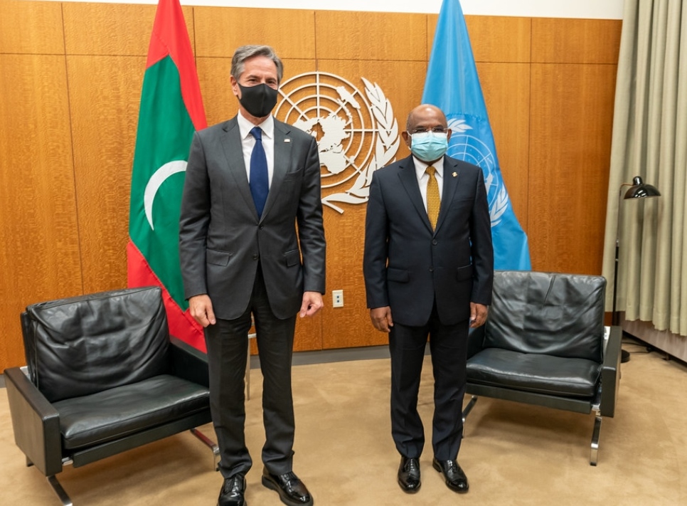 އެމެރިކާގެ މިނިވަންދުވަހުގެ ތަހުނިޔާ ޝާހިދު ފޮނުއްވައިފި