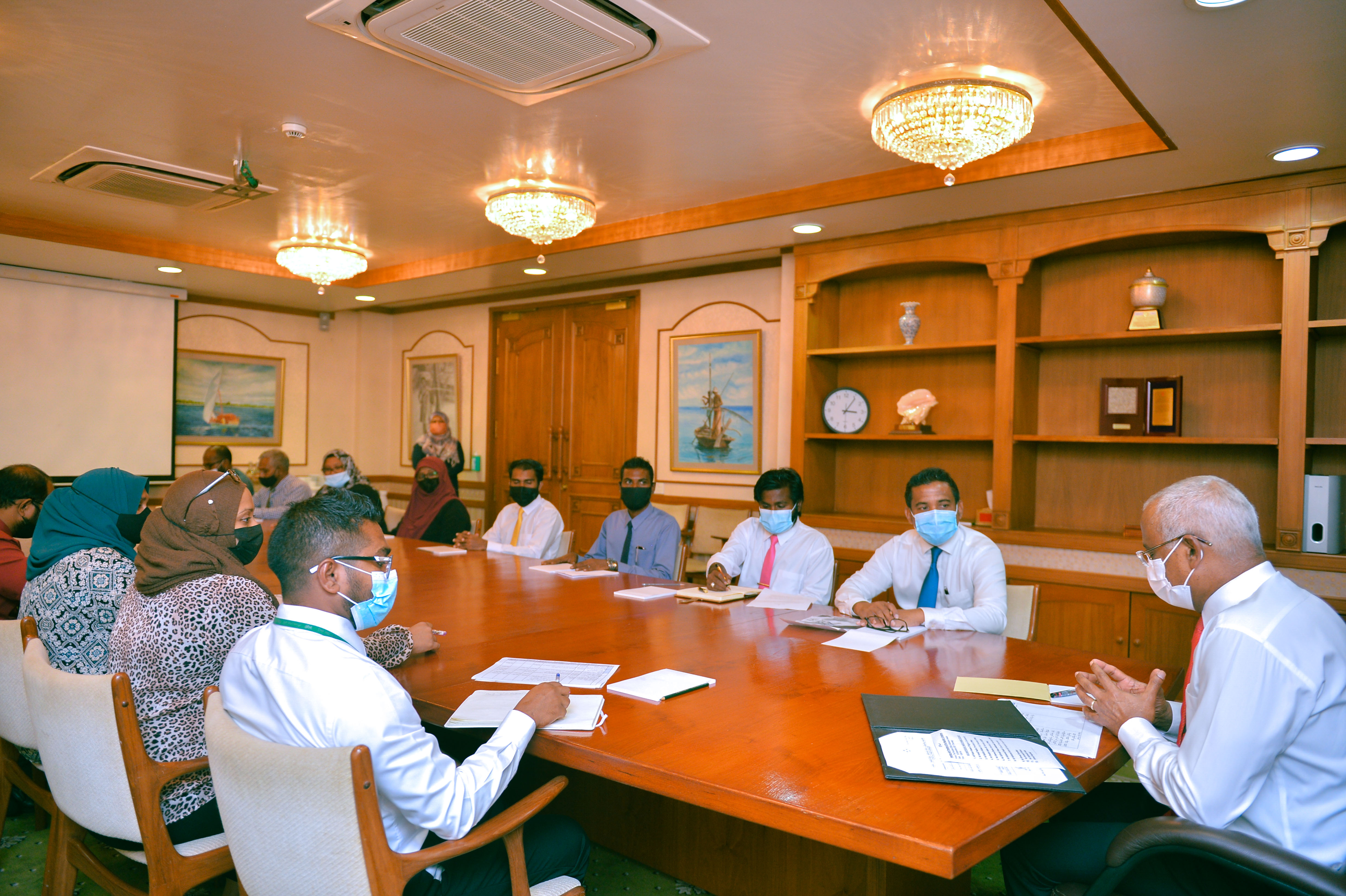 ރަށްރަށުގެ ތަރައްޤީއަށް ކުރެވޭ ކަންކަމުގައި މަސައްކަތްކުރާނީ ރައްޔިތުންނާ ކައުންސިލާ ގުޅިގެން: ރައީސް