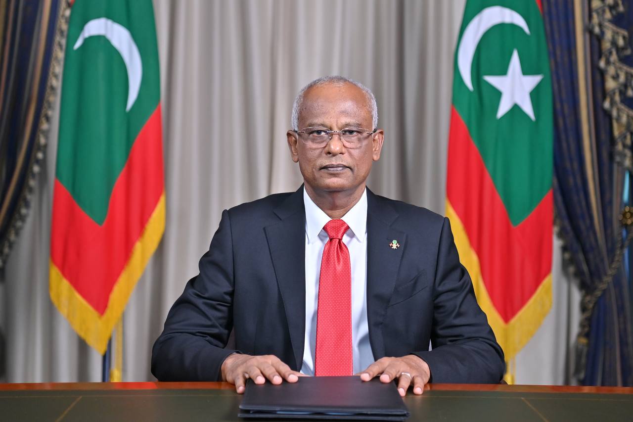 President Ibrahim Mohamed Solih.