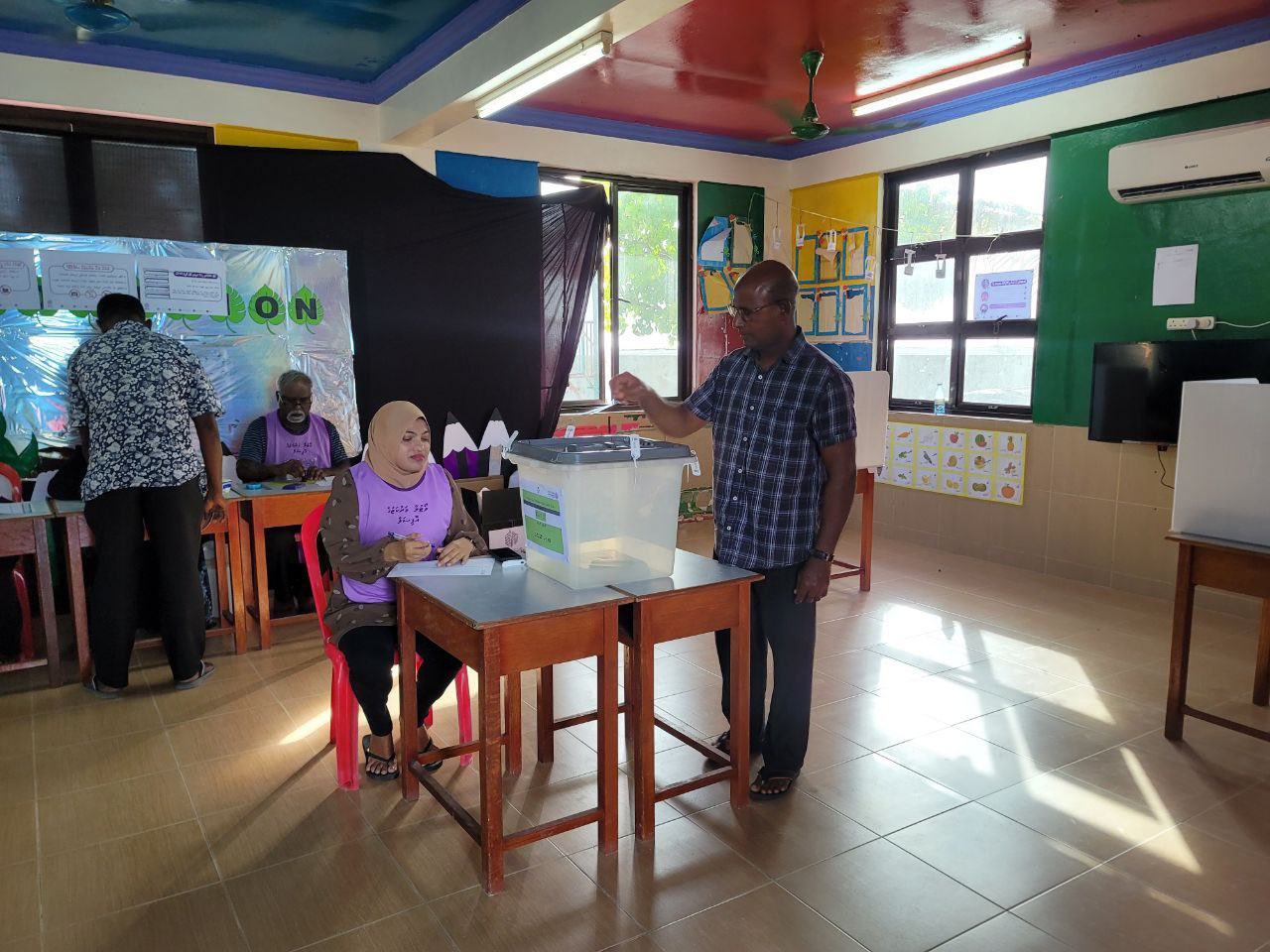 4 ރަށެއްގެ ޑަބްލިޔުޑީސީގެ ބައި އިލެކްޝަންގެ ވޯޓްލުން ކުރިއަށް