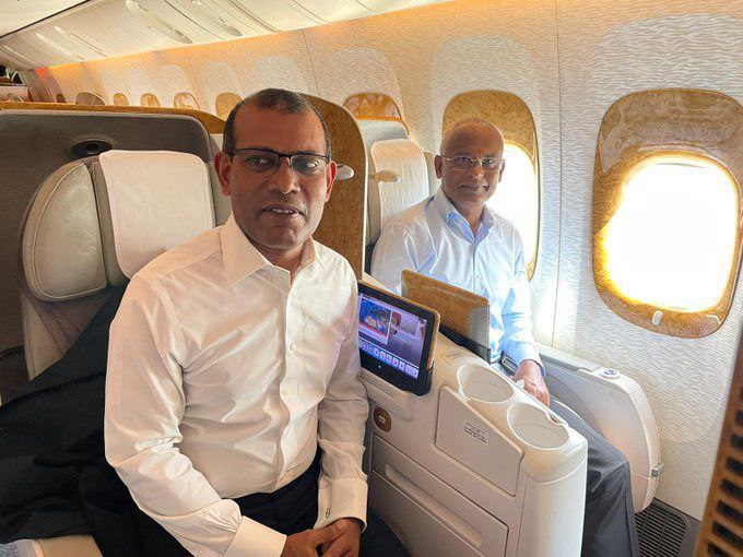 ރައީސް ޞާލިހާ ރައީސް ނަޝީދު ކޮޕް ސަމިޓަށް