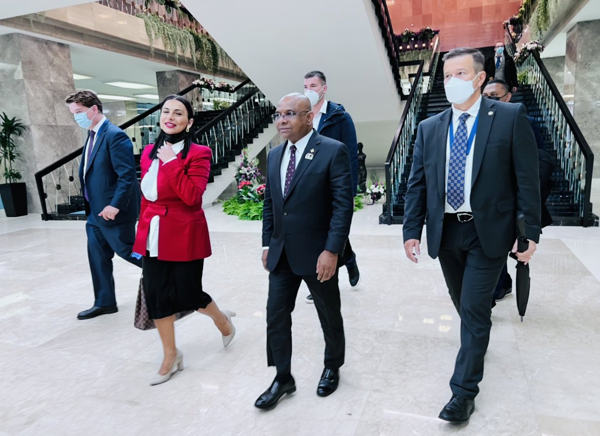 އާއްމު މަޖިލީހުގެ ރައީސްގެ ފުރަތަމަ ރަސްމީ ދަތުރުފުޅަށްފަހު އެނބުރި ނިއުޔޯކަށް!