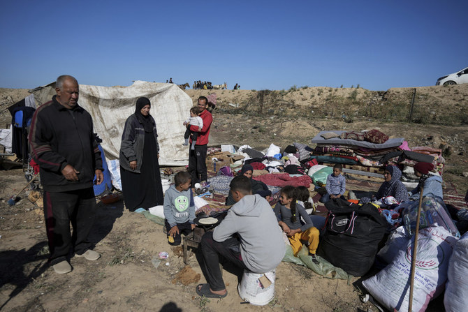 Thousands flee as Israeli military operations intensify in Rafah