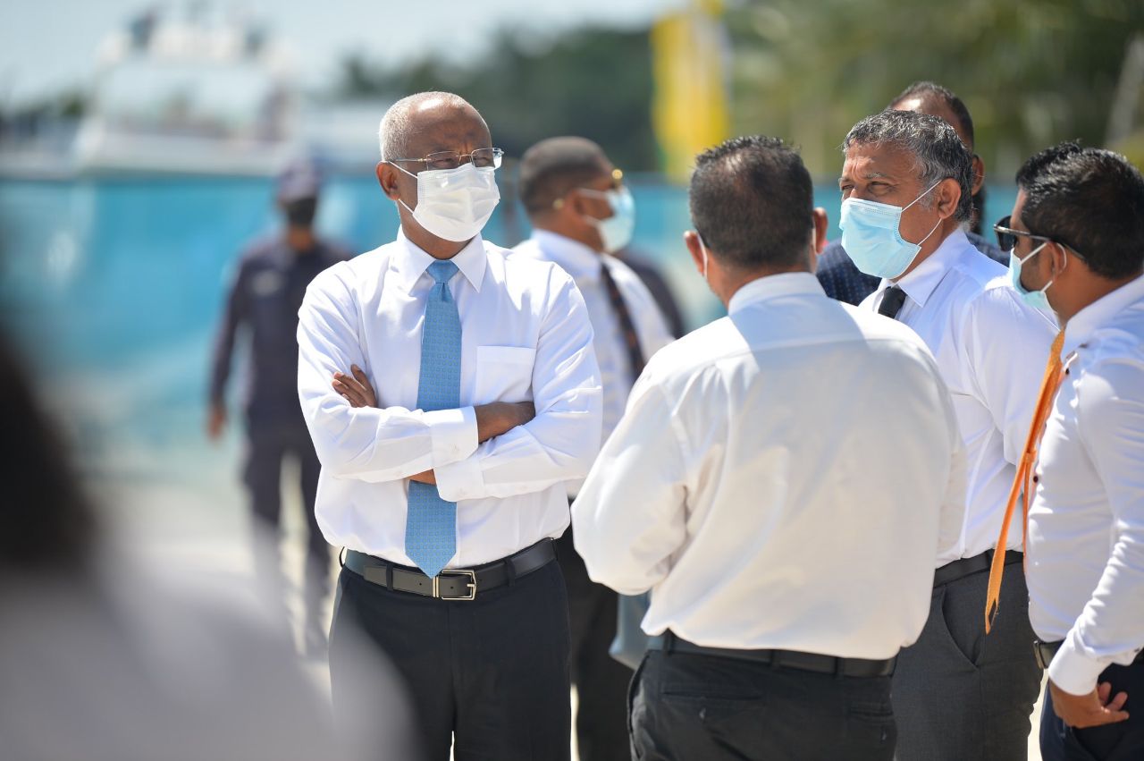 ވަޢުދުތަކުގެ 90 އިންސައްތަ މަސައްކަތް އެކިމަރުހަލާގައި ކުރިއަށް އެބަދޭ: ރައީސް