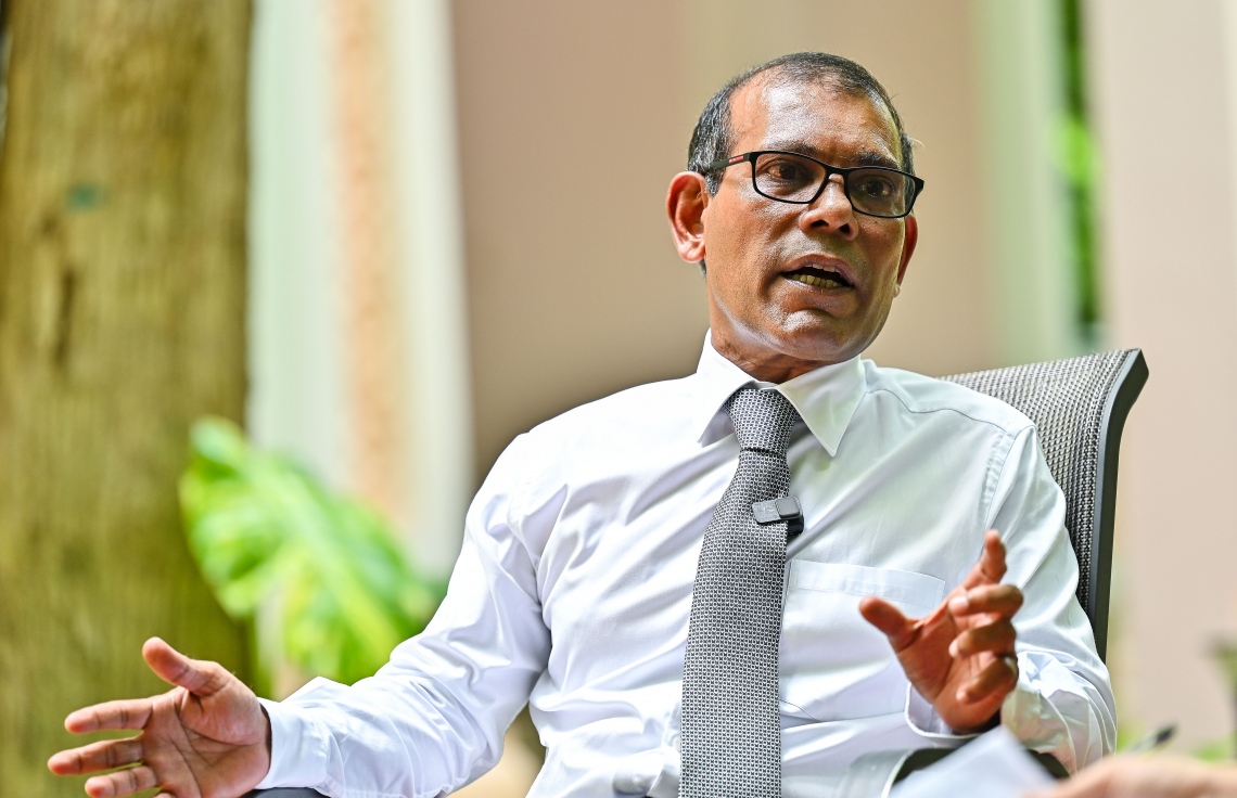 މުޒާހަރާގެ ހައްޔަރީން ދޫކޮށްލަން ނަޝީދު ގޮވާލައްވައިފި