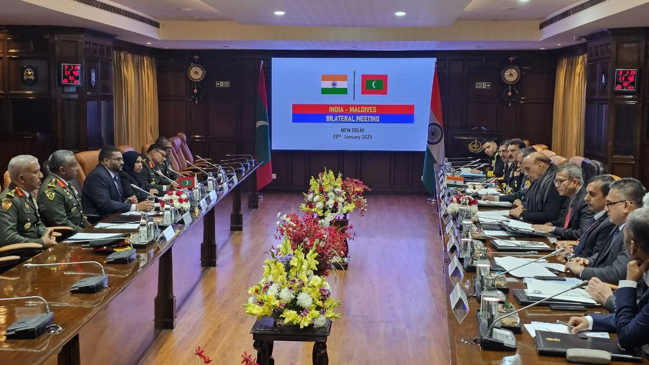 Maldives and India hold talks to strengthen Defense cooperation