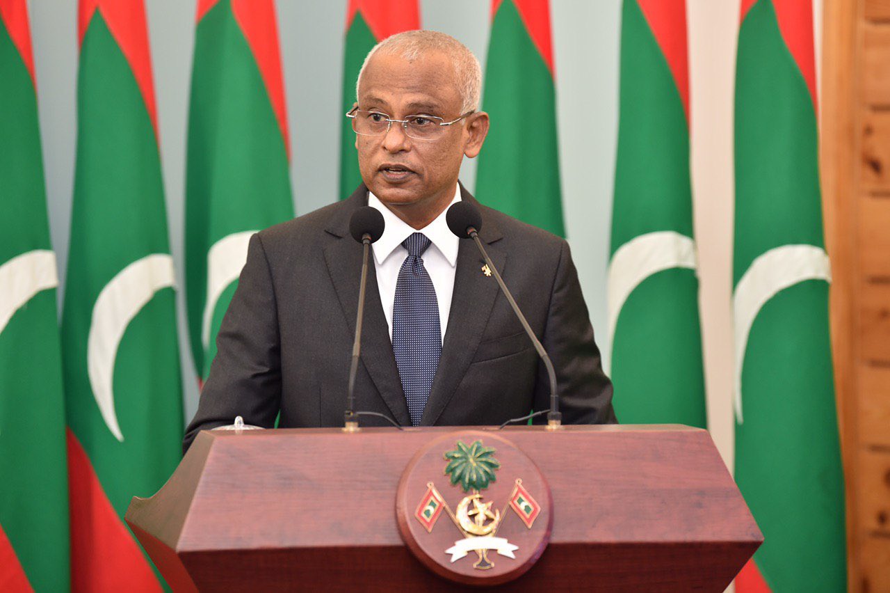 President of the Maldives, HE Ibrahim Mohamed Solih