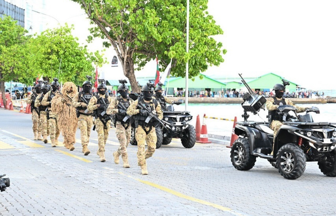 ނަސްރުގެ ދުވަސް؛ ސިފައިންގެ ހެވިކަމުގެ ހަރަކާތްތައް މާދަމާ ޖުމްހޫރީ މައިދާނުގައި