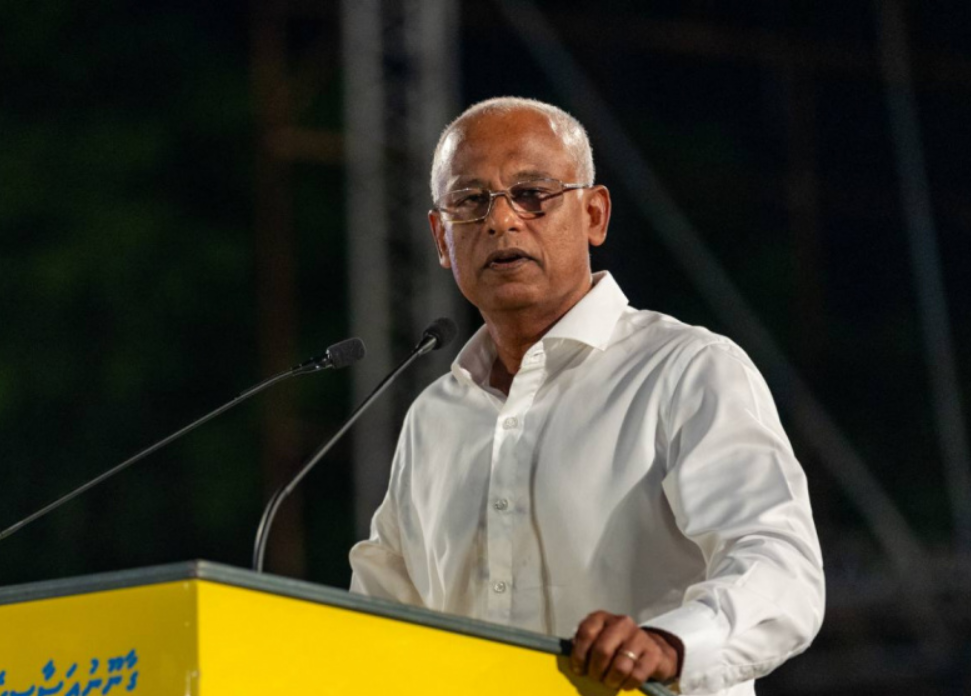 Former President Ibrahim Mohamed Solih