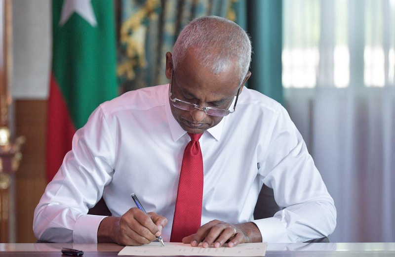 President Ibrahim Mohamed Solih. Photo: President's Office.