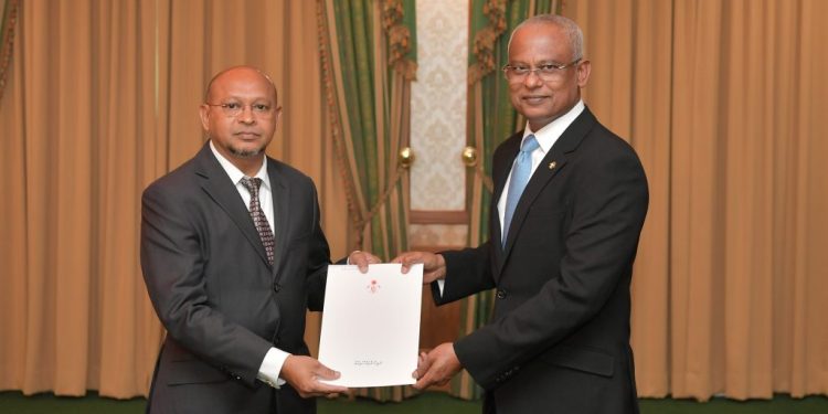 އޭސީސީން އިސްތިއުފާ ދެއްވި އަޝްރަފް ޓެންޑާ ބޯޑުގެ ވެރިޔަކަށް ހަމަޖައްސައިފި