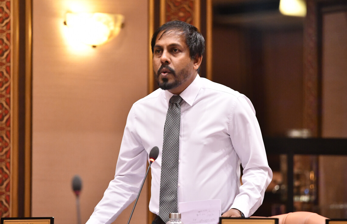 ދުވާފަރު ދާއިރާގެ މެންބަރު އިސްމާޢީލް އަޙްމަދު - ފޮޓޯ: މަޖިލިސް