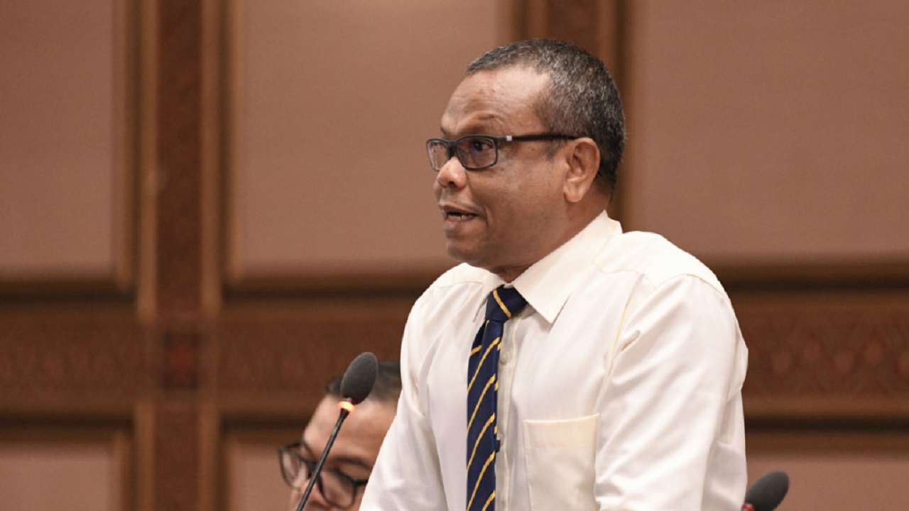 Parliament member Ahmed Rasheed