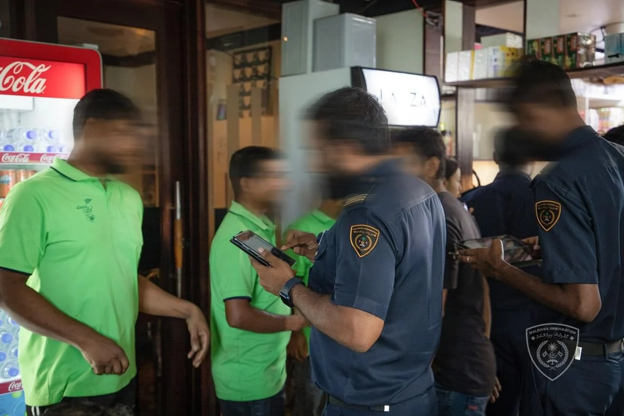 16 Foreigners arrested in two-day immigration operation in the Maldives