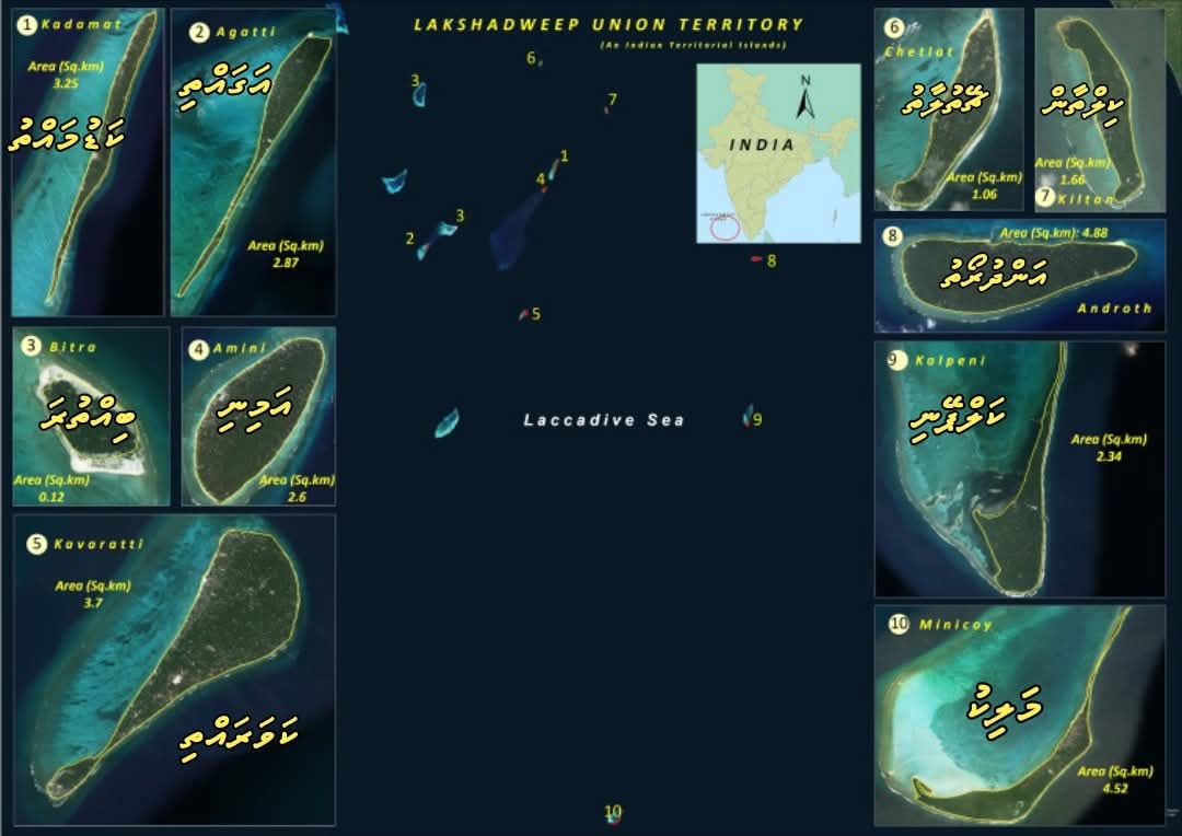 އަވަށްޓެރި ލަކްޝަދީބުގެ ރަށްތައް