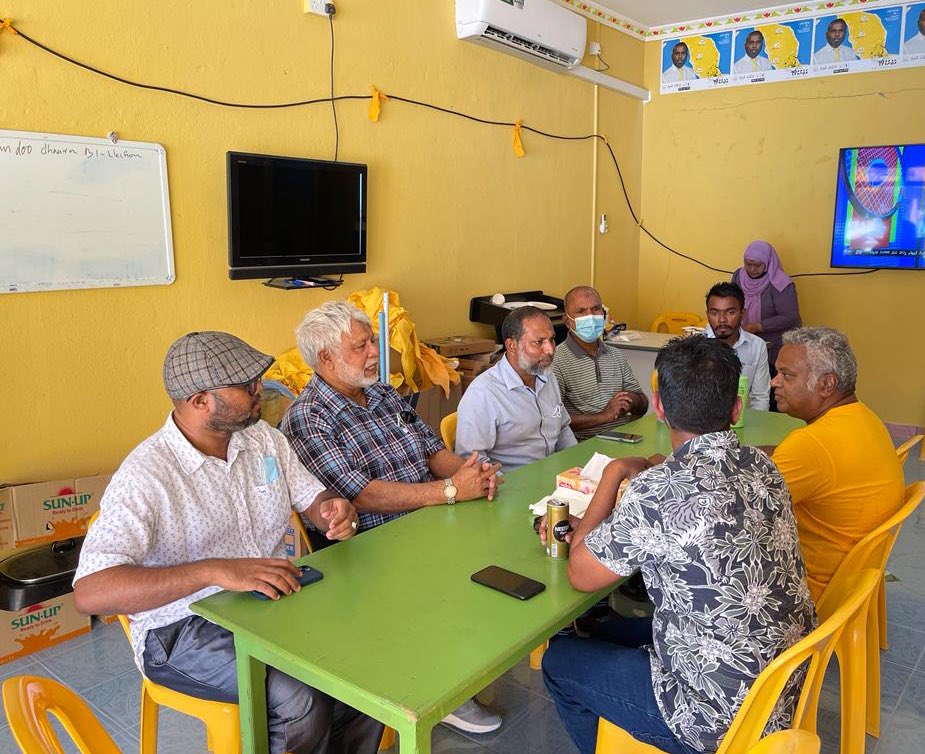 އެމްޑީޕީގެ ކެމްޕޭނަށް މިނިސްޓަރ އިމްރާންވެސް ކޮމަންޑޫ ދާއިރާއަށް