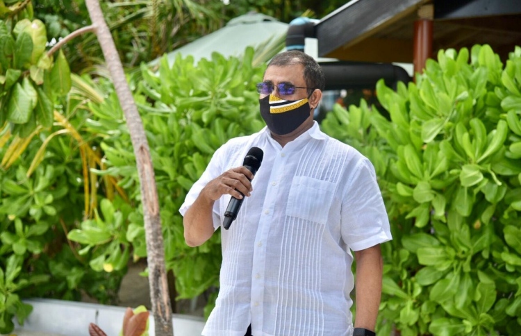 Minister of Tourism Abdulla Mausoom. Photo: Tourism Ministry.