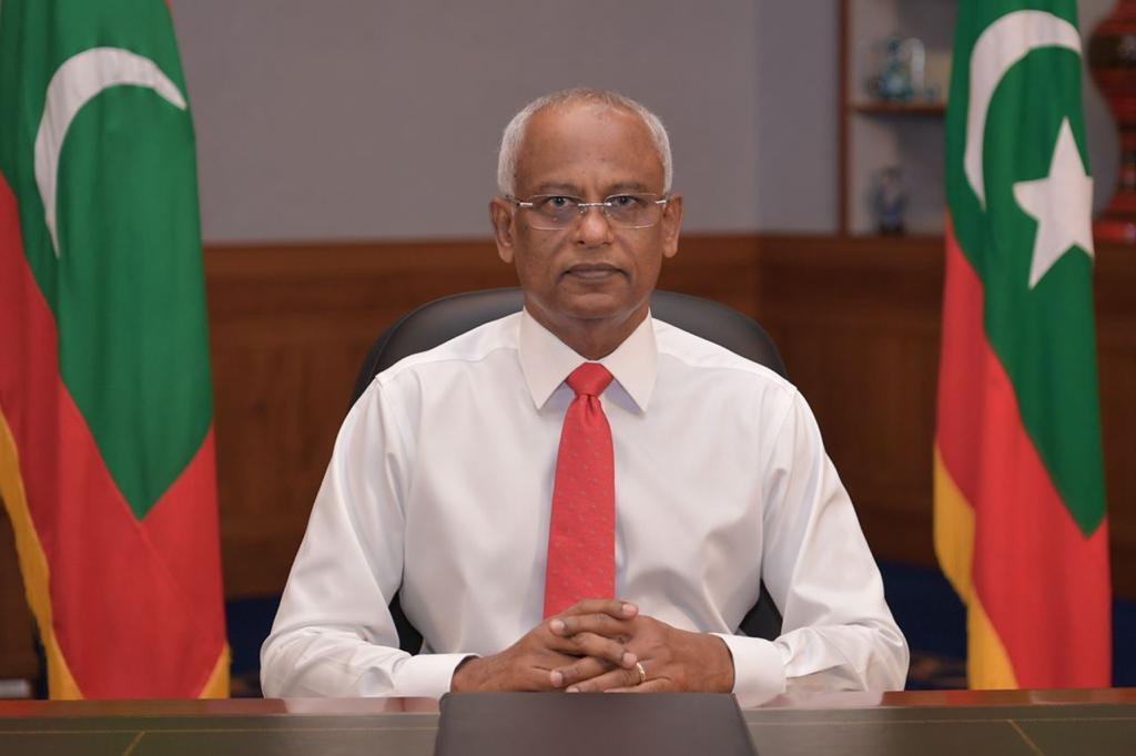 President Ibrahim Mohamed Solih.