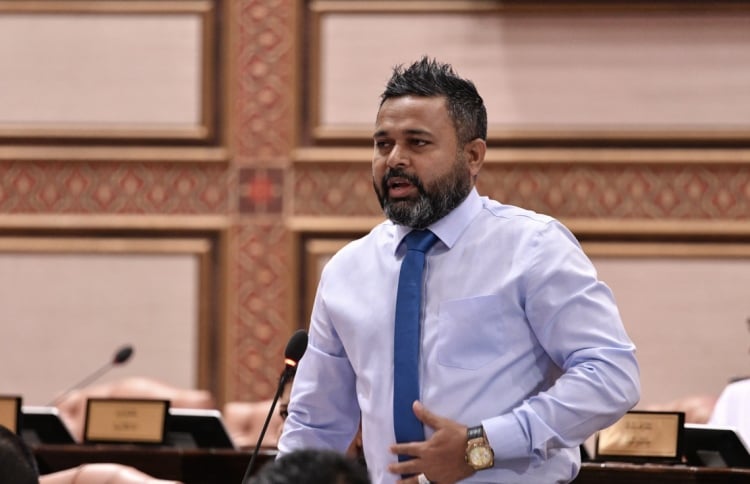 Parliament member of Naifaru constituency, Ahmed Shiyam.