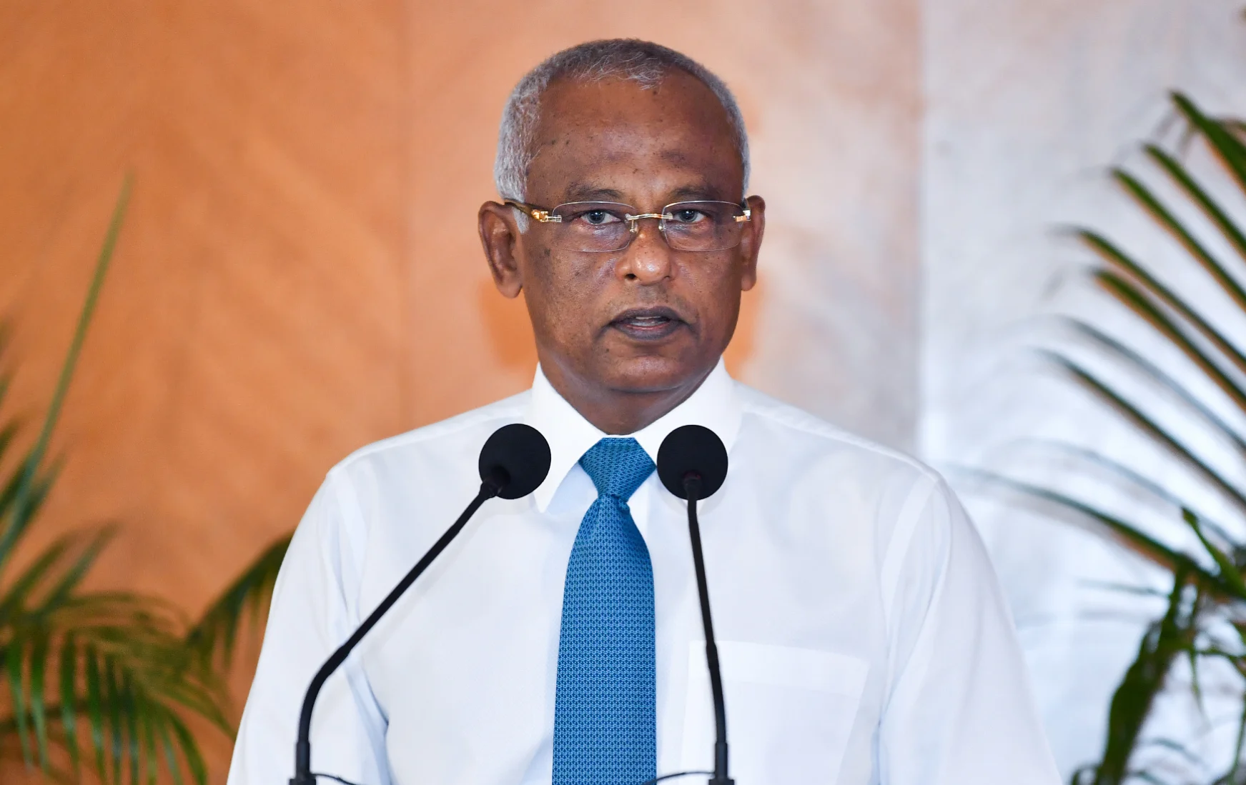 Former President Ibrahim Mohamed Solih
