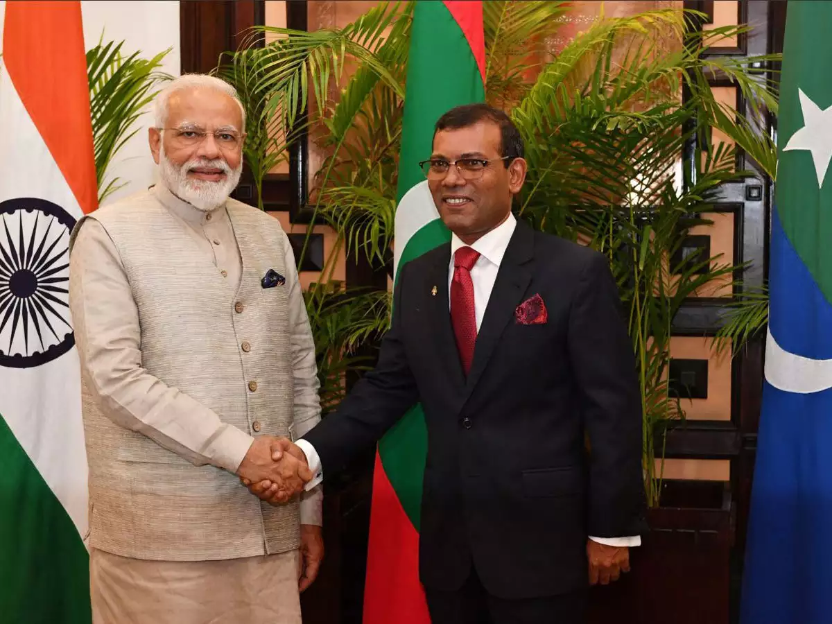 އިންޑިއާގެ ދިފާޢުގައި ރައީސް ނަޝީދު: އިންޑިއާ އައުޓް ކަމަކަށް ނުބުނެވޭނެ