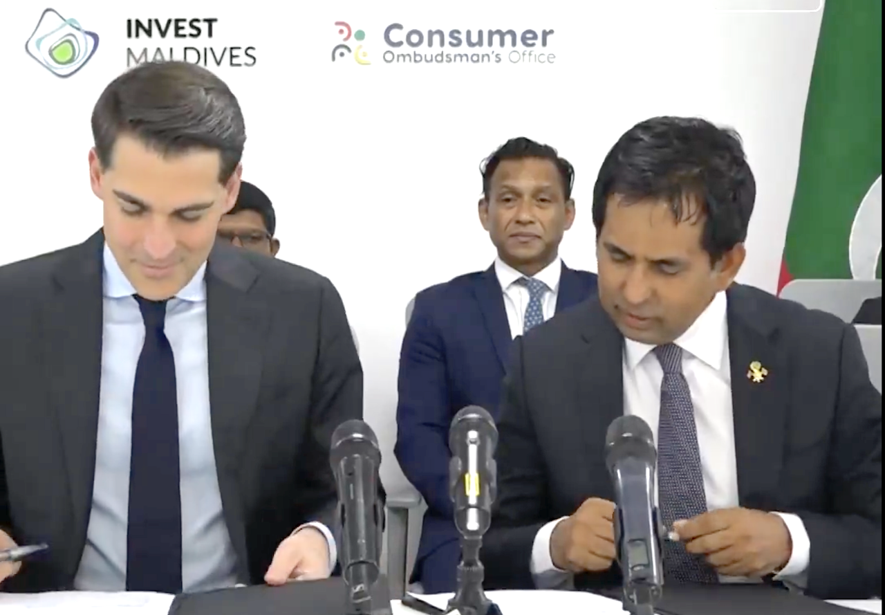 ޓައުންޝިޕް ޕްރޮޖެކްޓް ހިންގަން ސޮއިކުރުން