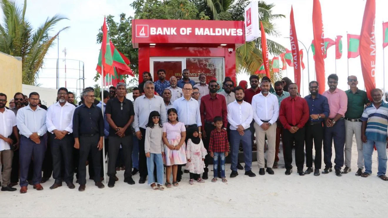 ATM services launched across all islands in Meemu Atoll