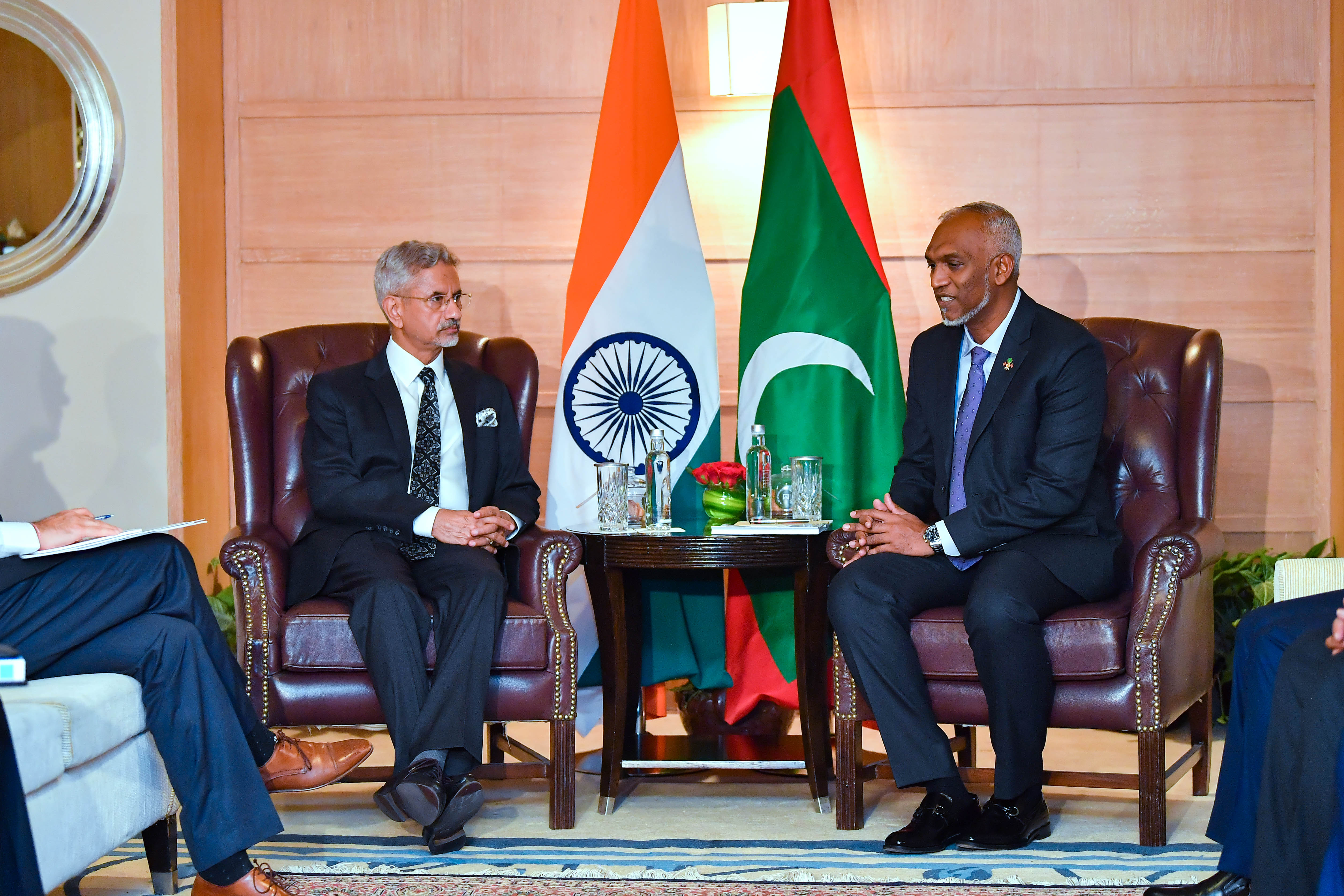 Indian External Affairs Minister Hosts President Dr. Mohamed Muizzu