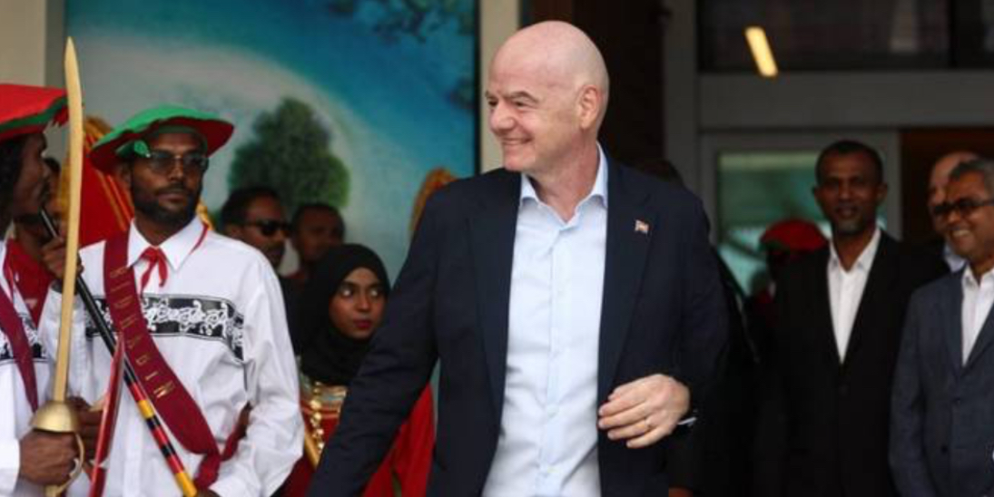 ފީފާގެ ރައީސް ޖިއާނީ އިންފަންޓީނޯ ރާއްޖެ ވަޑައިގެންފި